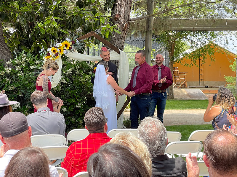 Wedding at Conservation Ambassadors